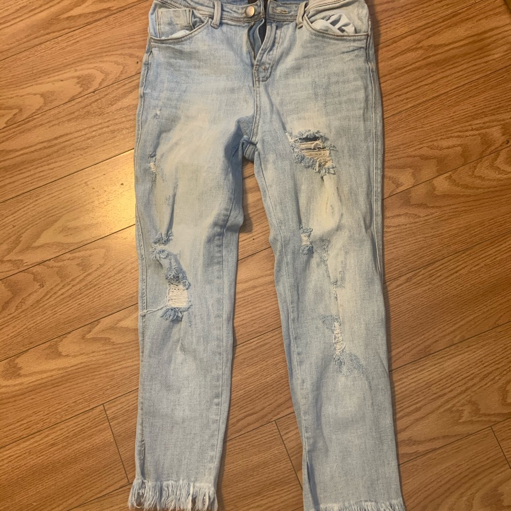 Forever 21 light wash jeans